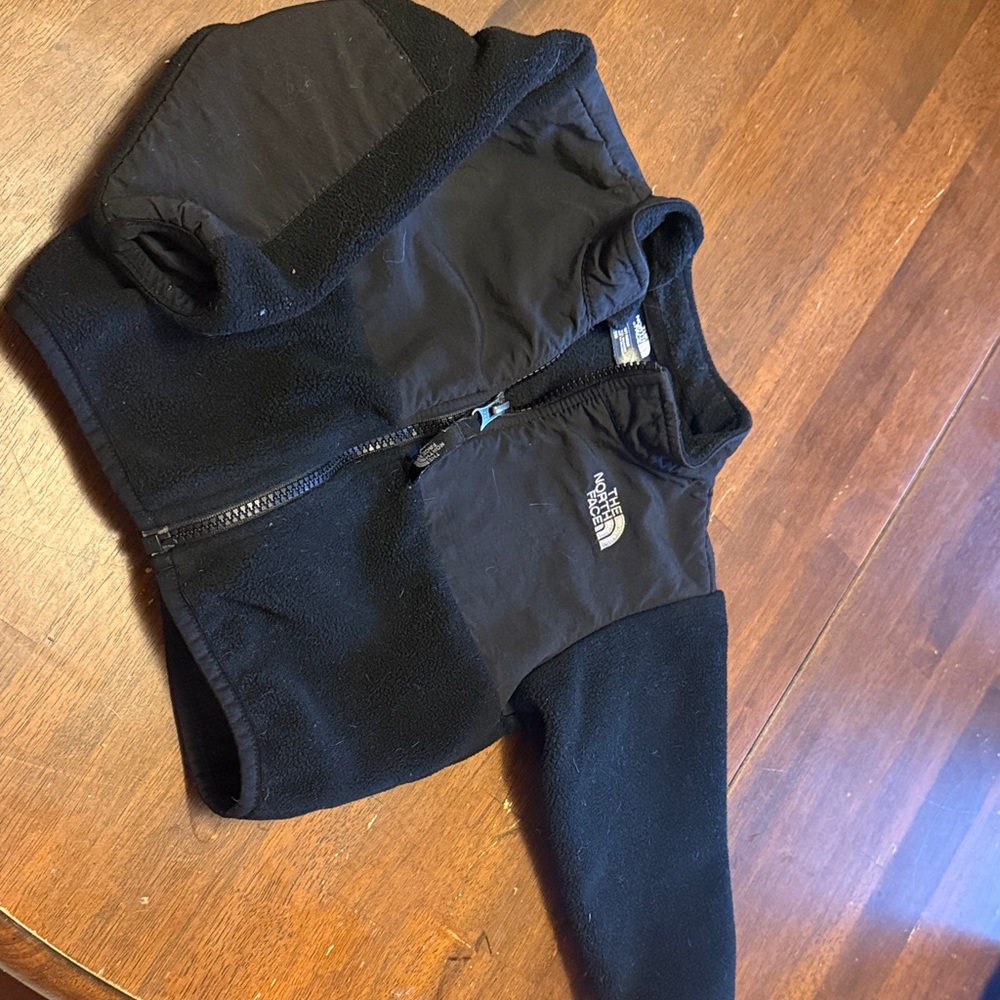 The North Face Kids Black Fleece Jacket